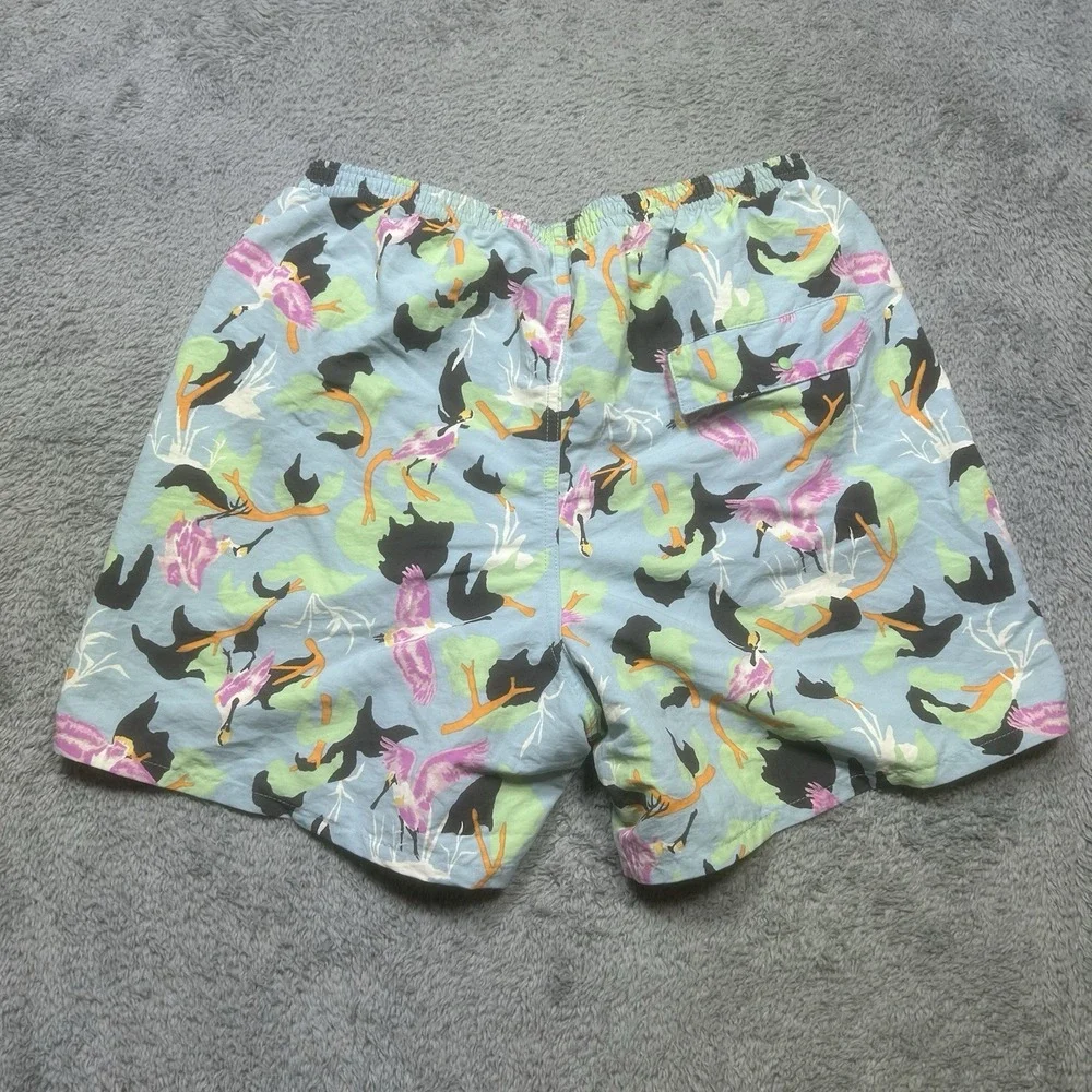 Patagonia Baggies‎ Shorts Mens S Birds Of Paradise Lined Swim Trunks Nylon 4